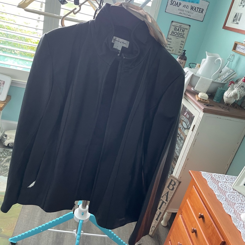 Black Zip-Up Jacket
